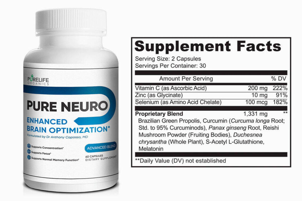 Pure Neuro Supplement