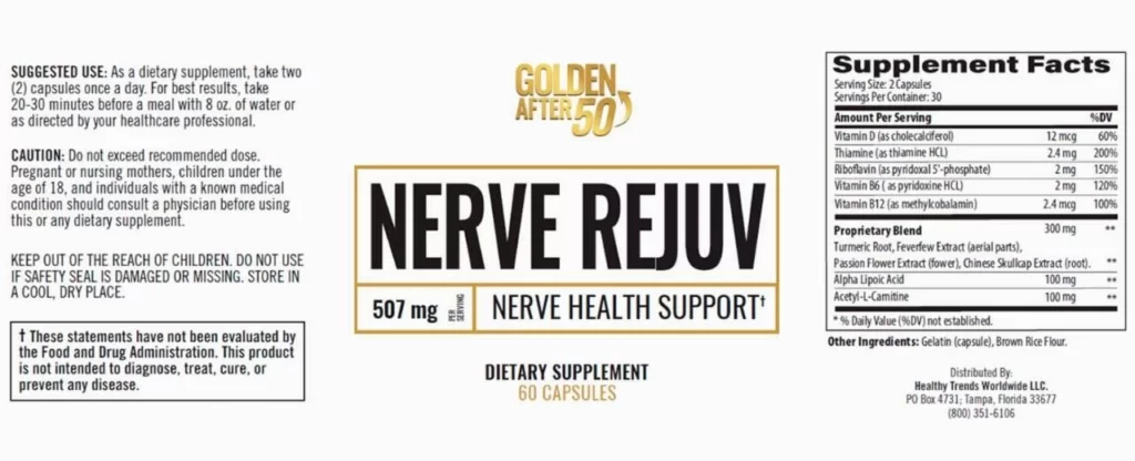 Nerve Rejuv Supplement Reviews
