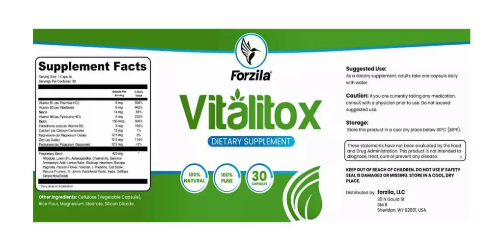 Vitalitox Supplement Reviews