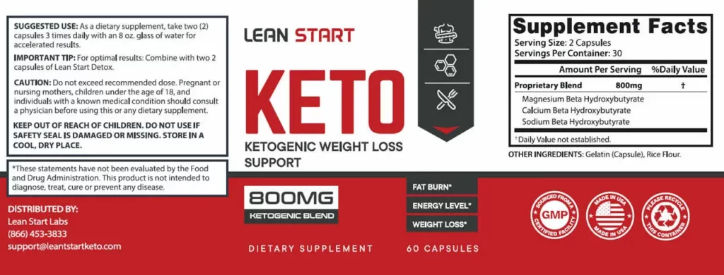 Lean Start Keto Supplement Reviews