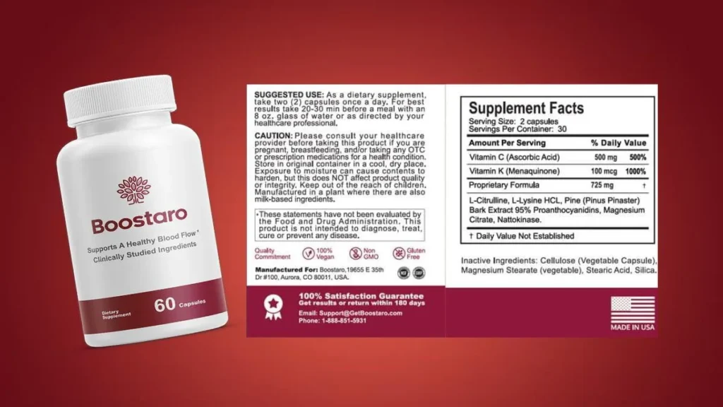 Boostaro Supplement