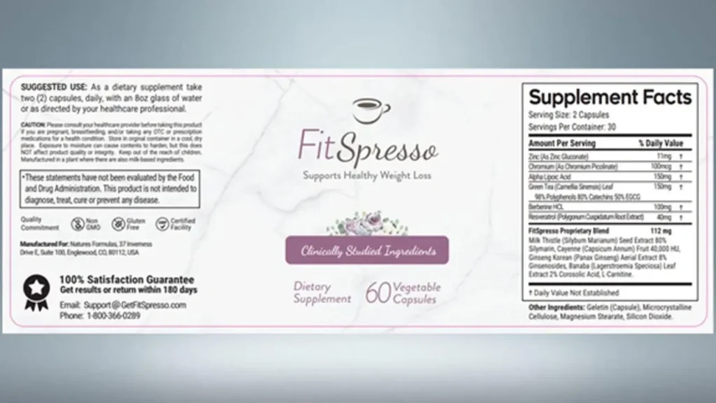 FitSpresso Supplement